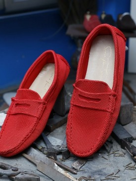 Kırmızı Loafer Erkek Ayakkabısı